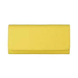 MAC&LOU Bifold Wallet Vegan Leather Yellow