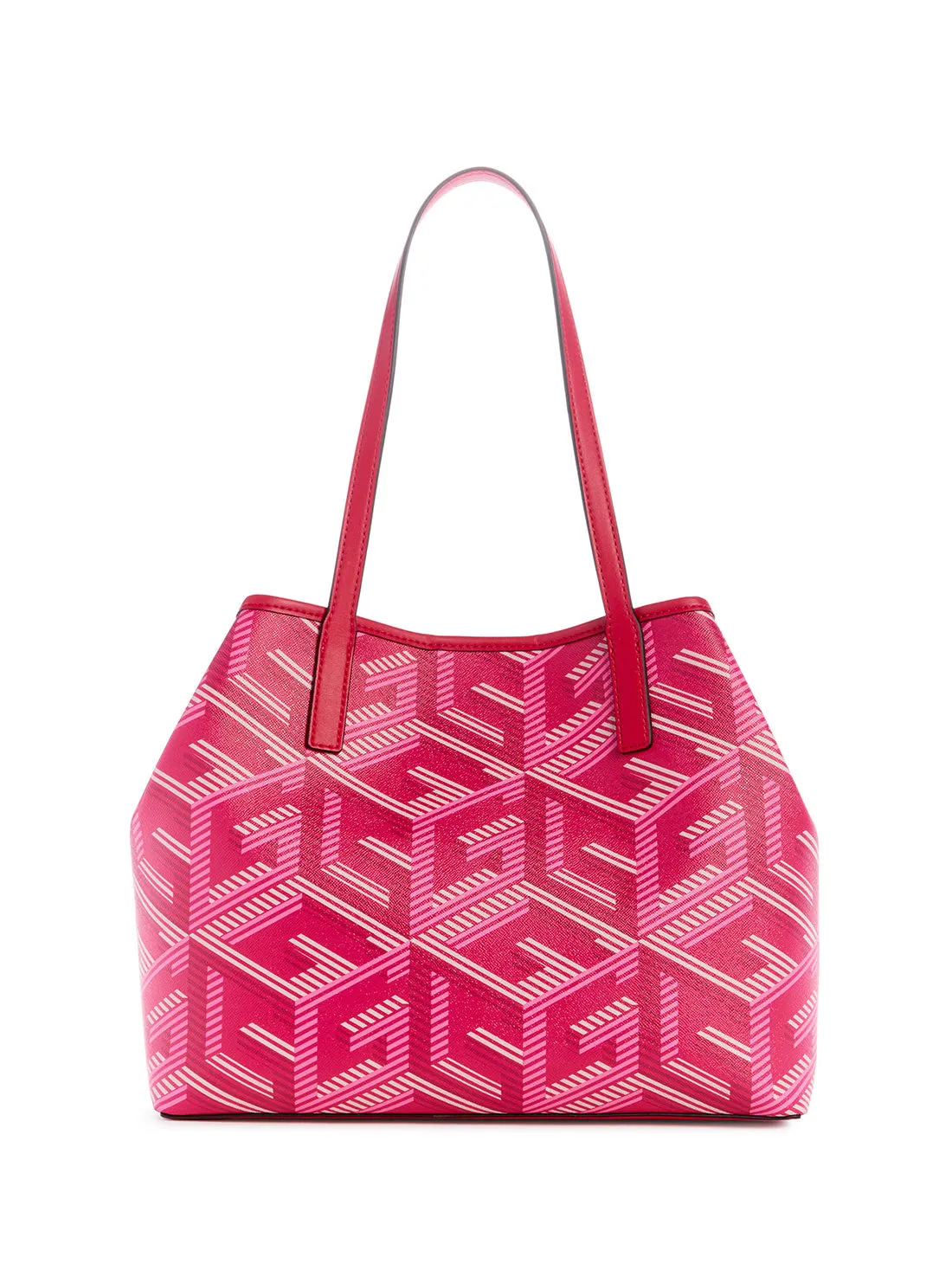 Magenta Logo Vikky Tote Bag