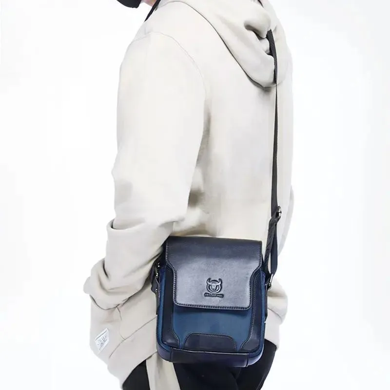 Man Messenger Bag Men Genuine Leather Shoulder Bags Business Crossbody Casual Bag