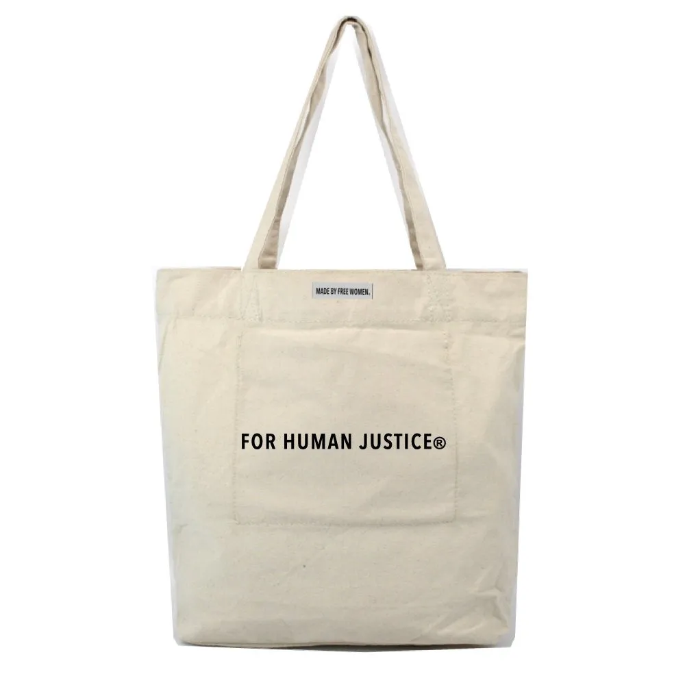MARKET TOTE FOR HUMAN JUSTICE