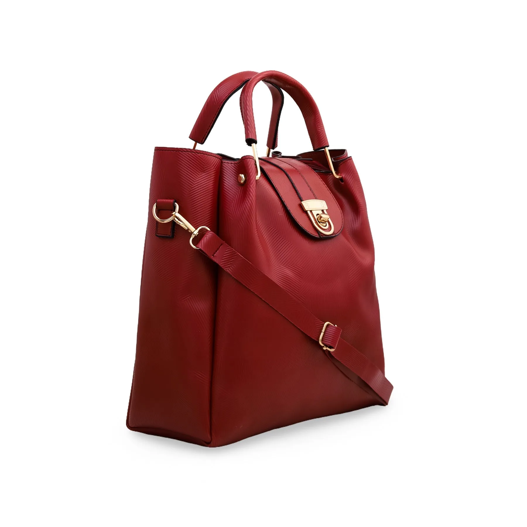 Maroon Formal Hand Bag P54314
