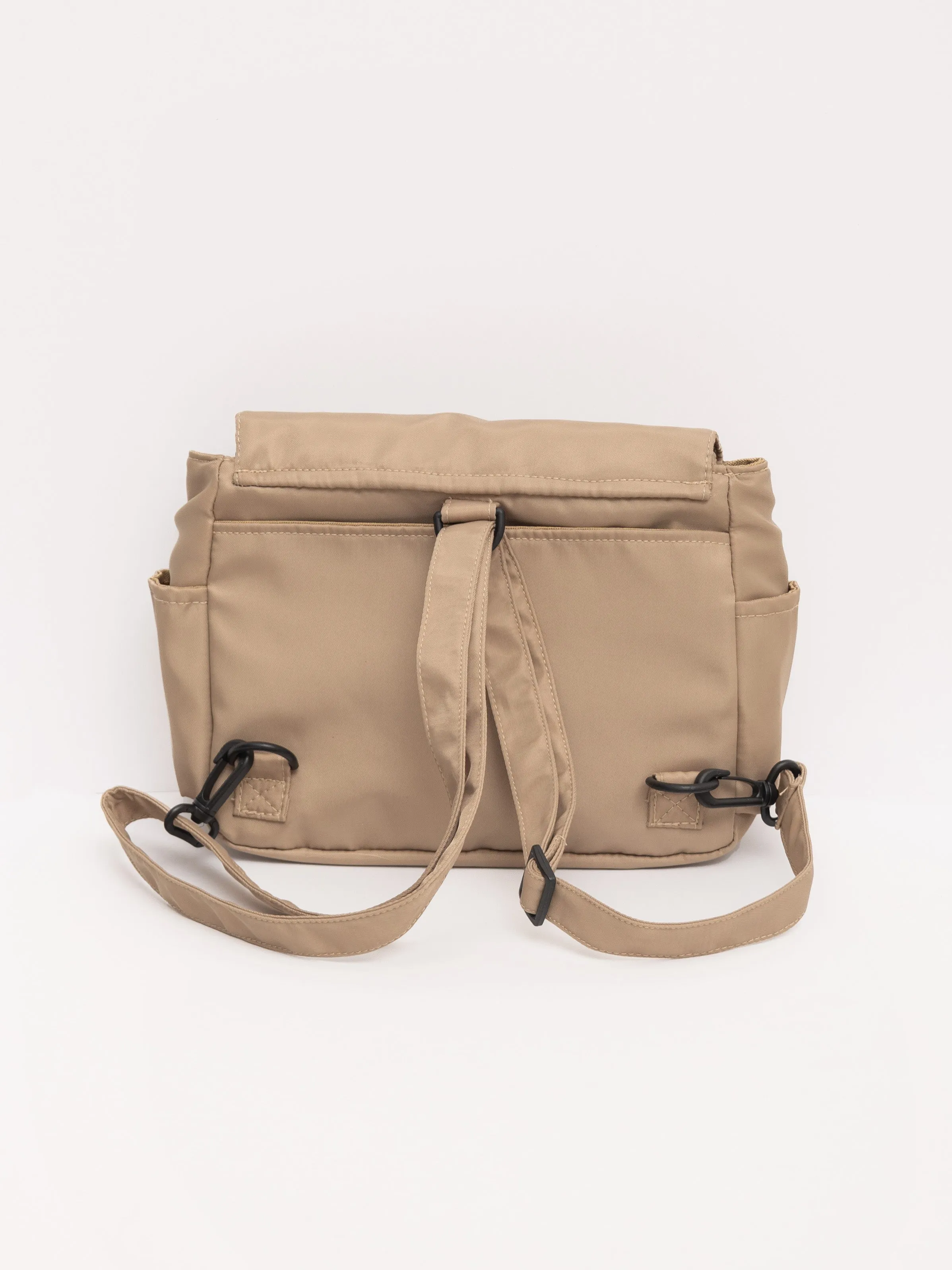 Meadow Floral Beige Multi-Carry Crossbody Bag