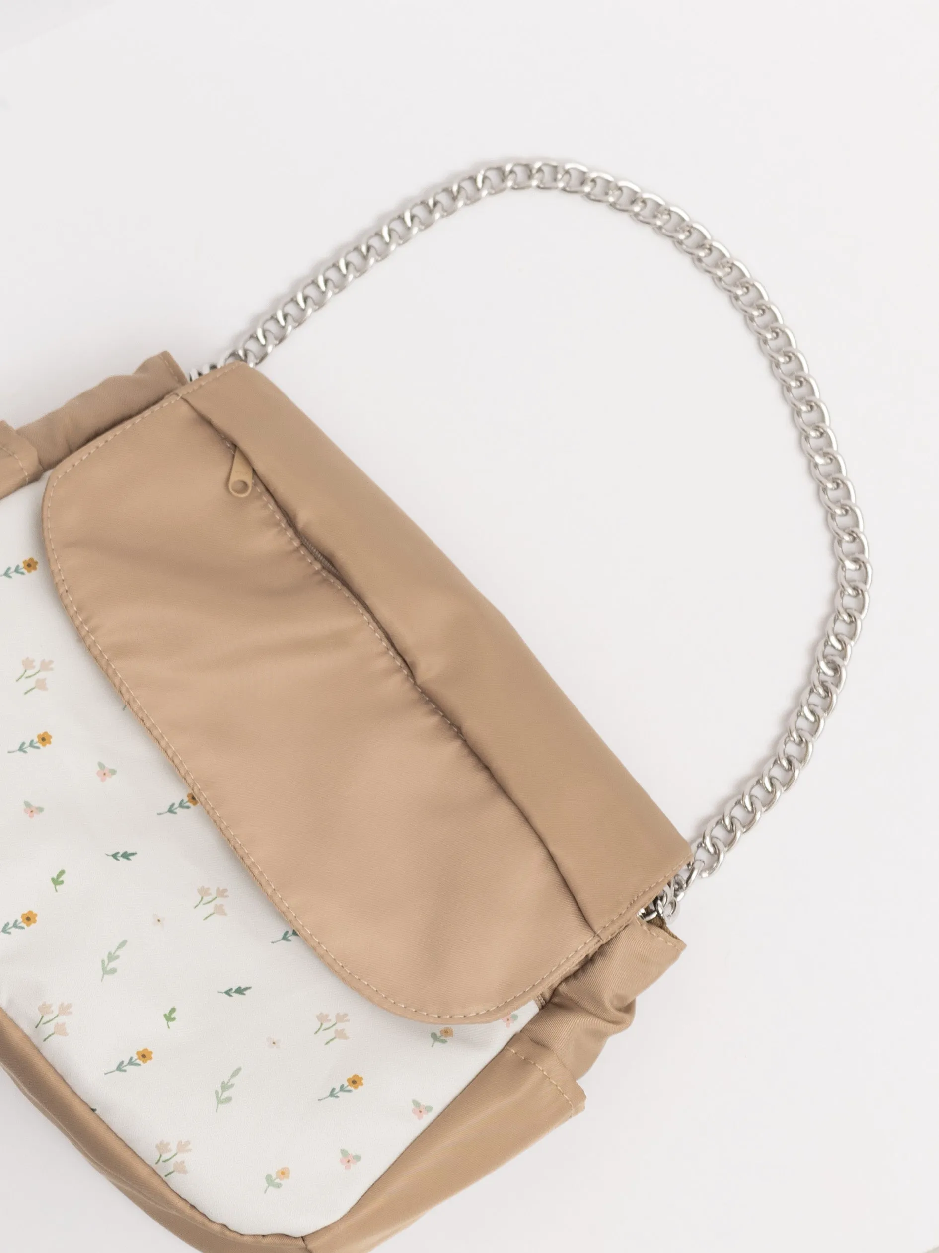 Meadow Floral Beige Multi-Carry Crossbody Bag