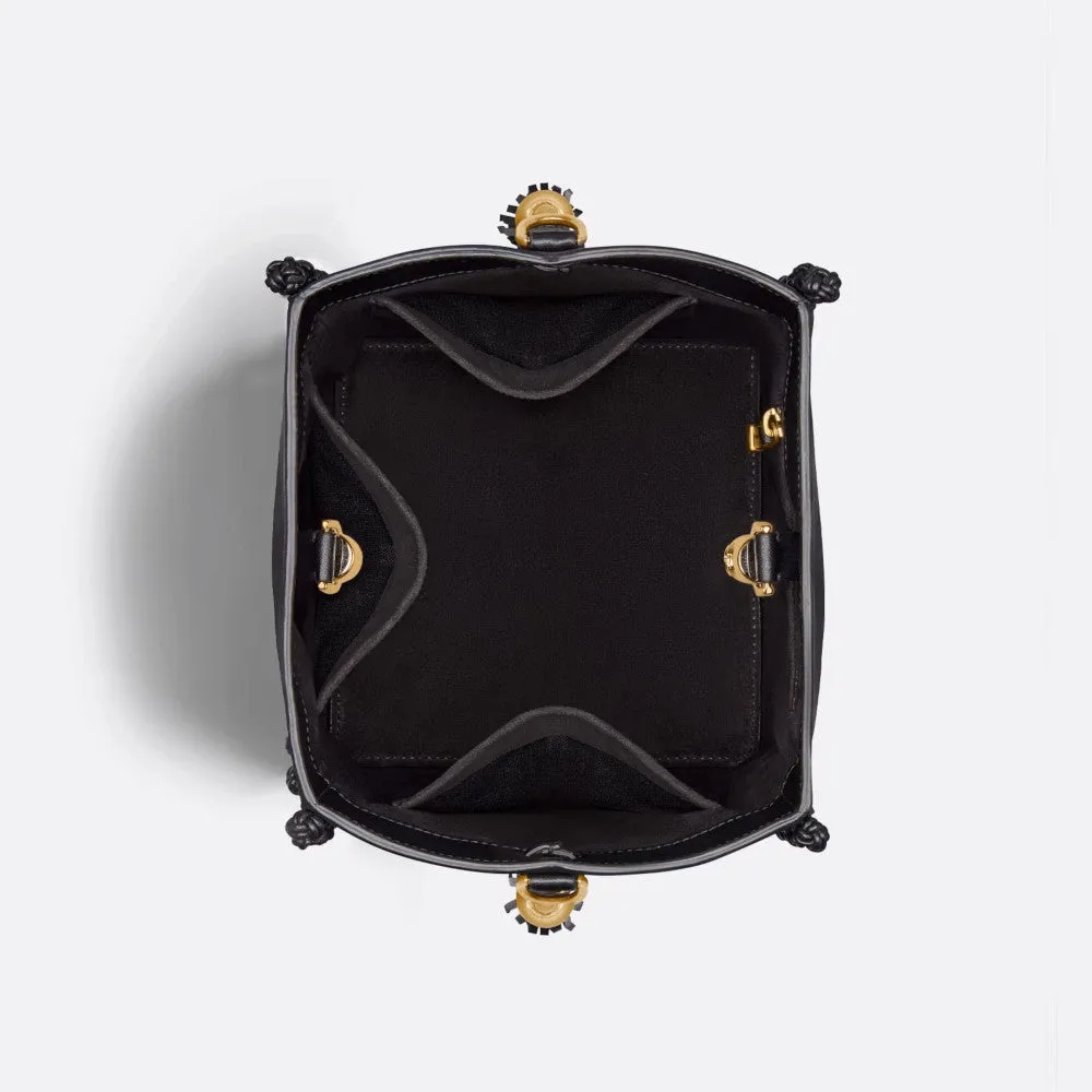 MEDIUM D-BUBBLE BUCKET BAG