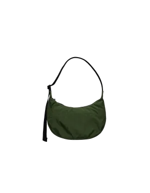 MEDIUM NYLON CRESCENT BAG KHAKI