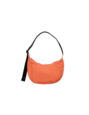 MEDIUM NYLON CRESCENT BAG ORANGE
