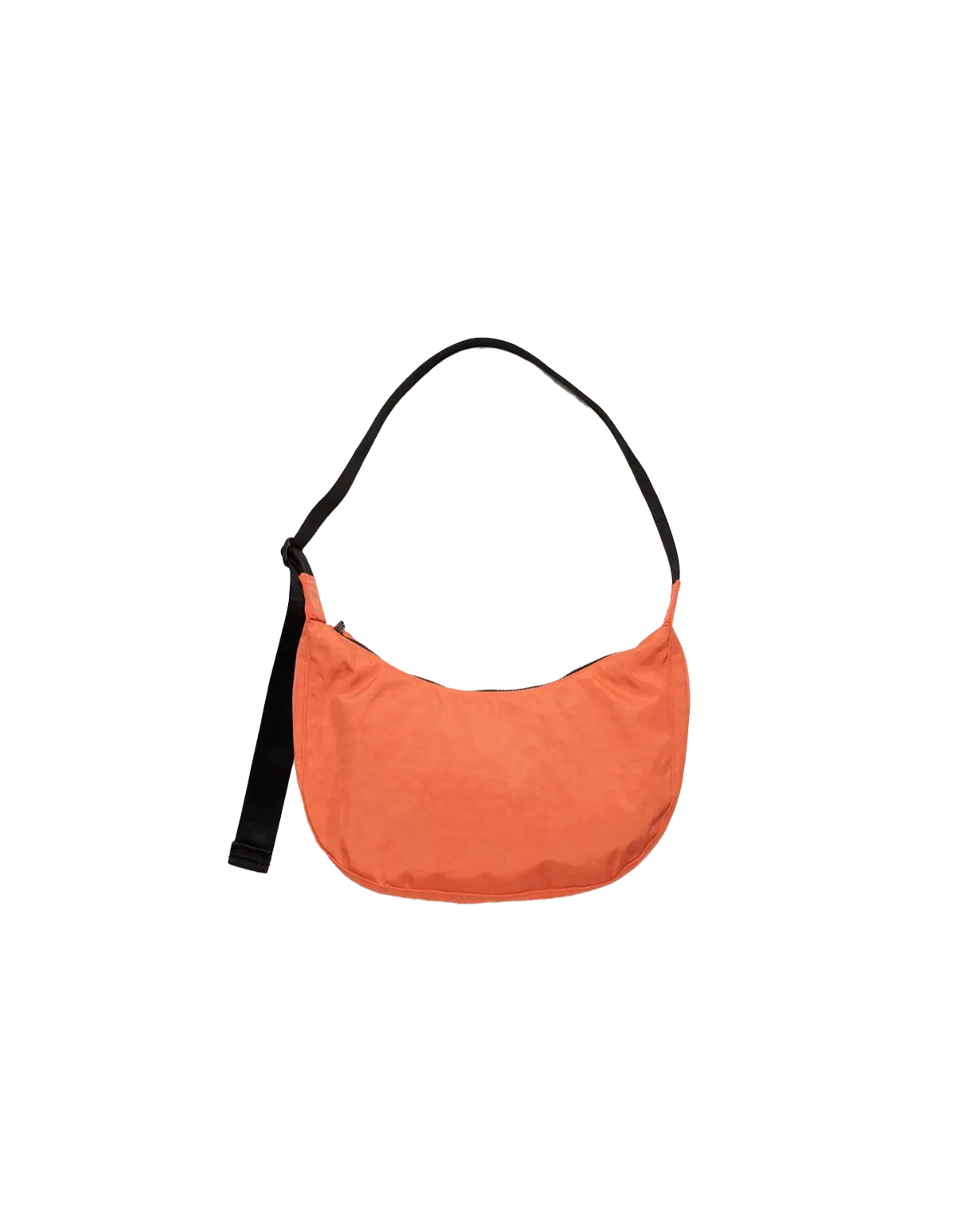 MEDIUM NYLON CRESCENT BAG ORANGE