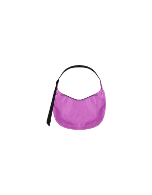 MEDIUM NYLON CRESCENT BAG PINK