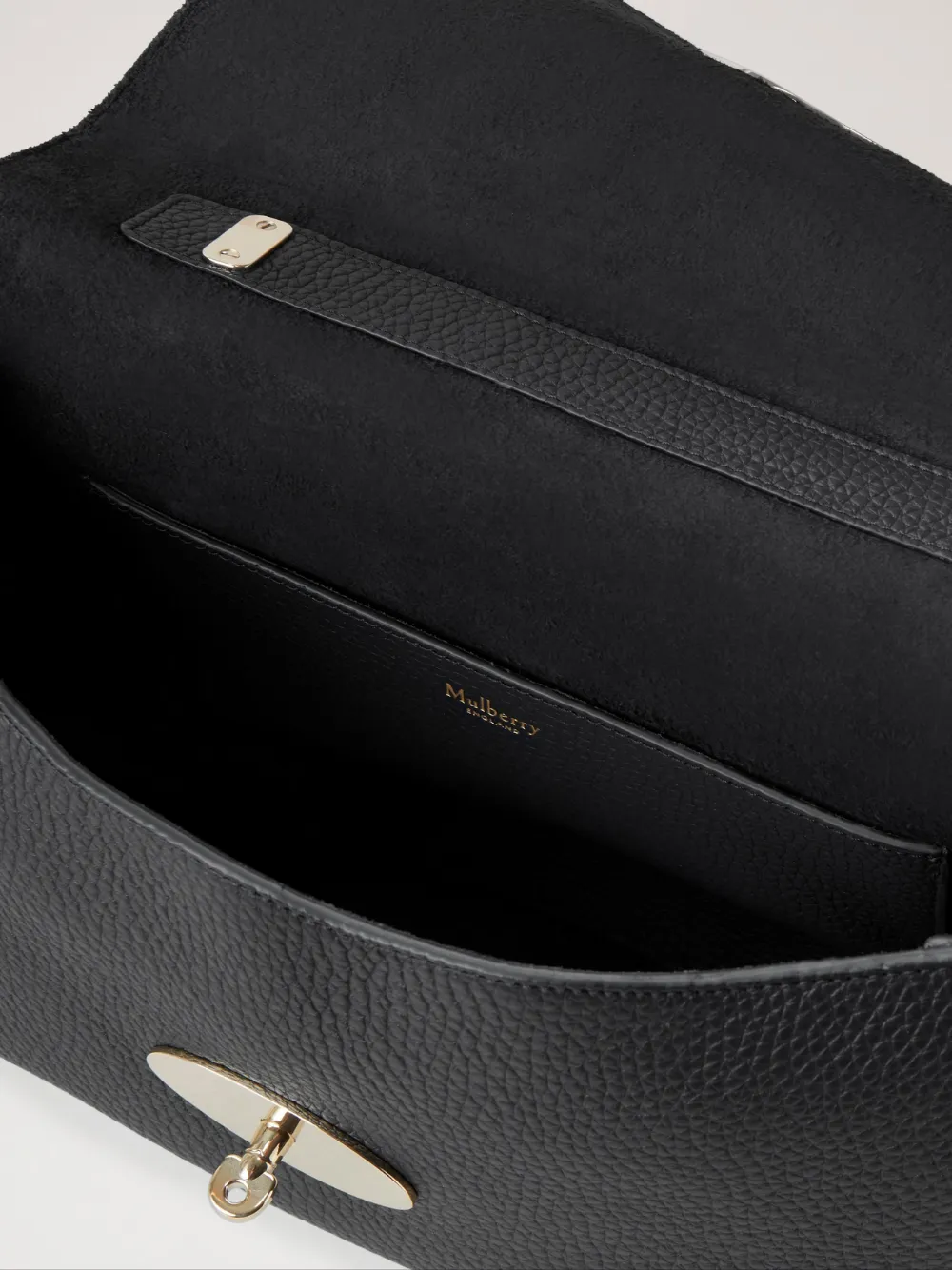 Medium Top Handle Lily (Black)