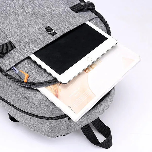 Men Oxford Large Capacity Casual Travel Backpack