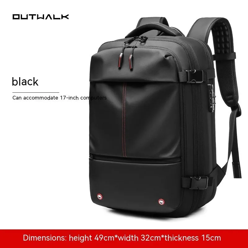 Men's Business Travel Backpack - Multifunction Large-capacity