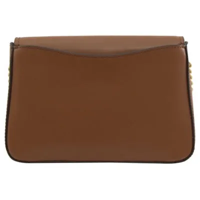 MICHAEL KORS WANDA LEATHER SUEDE CROSSBODY BAG
