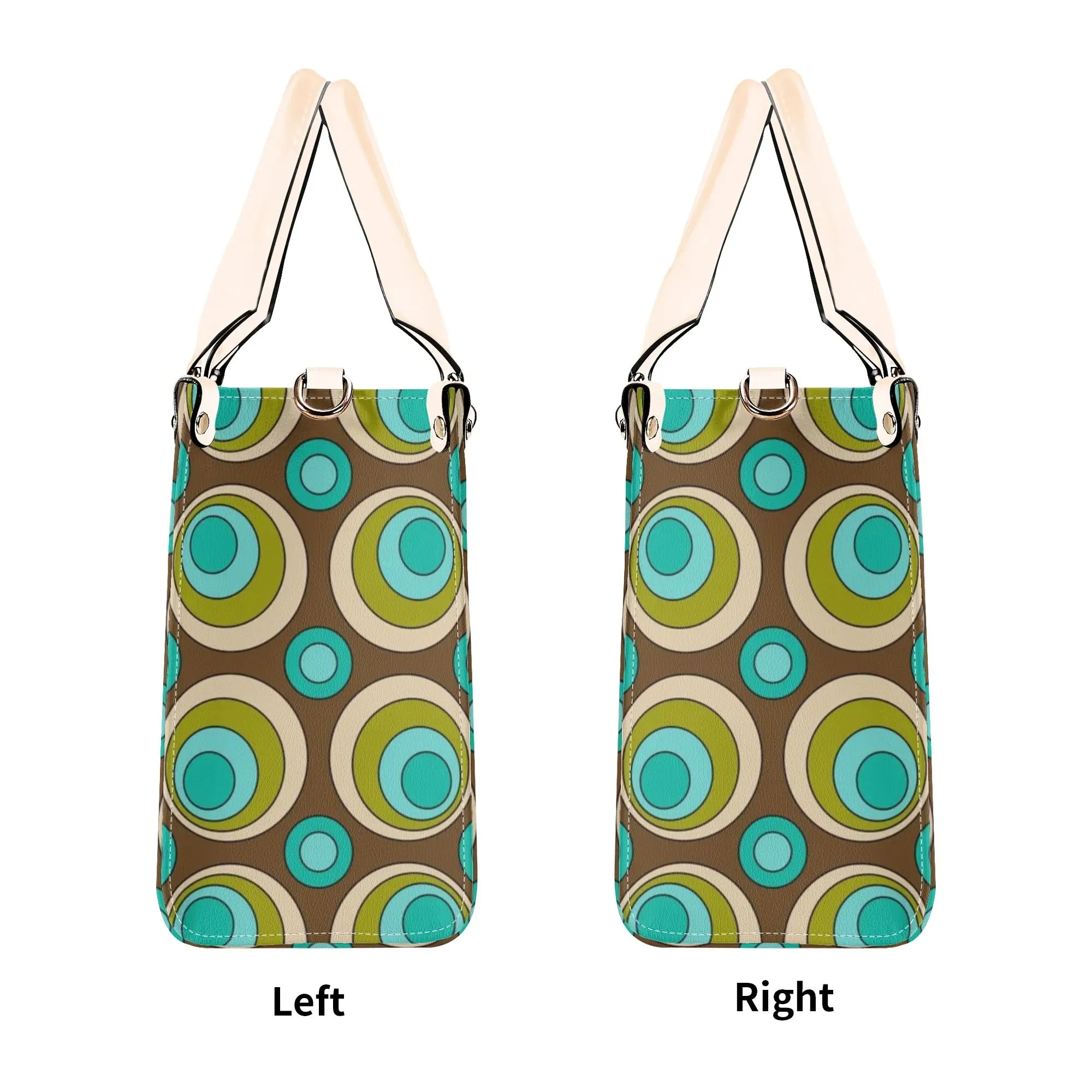 Mid Century Modern Retro Groovy Orbs Satchel