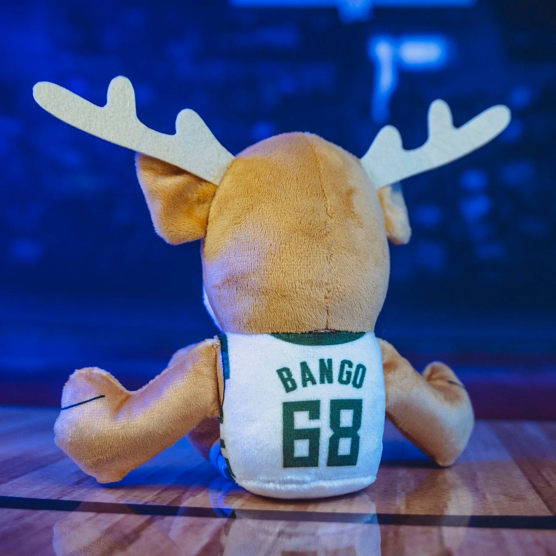 Milwaukee Bucks Bango 8" Mascot Kuricha Plush (Association Uniform)