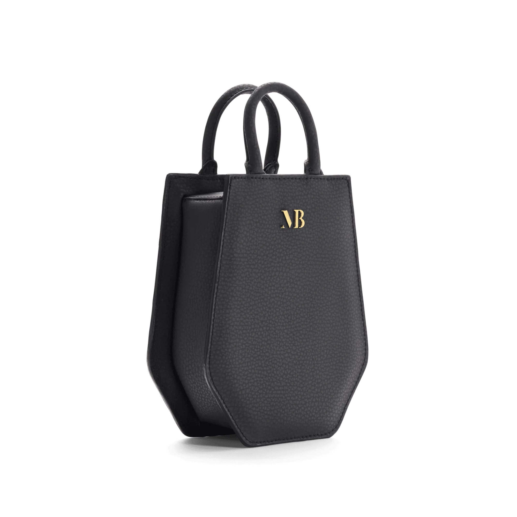 Mini Elay MIRUM® Leather Crossbody Bag | Black