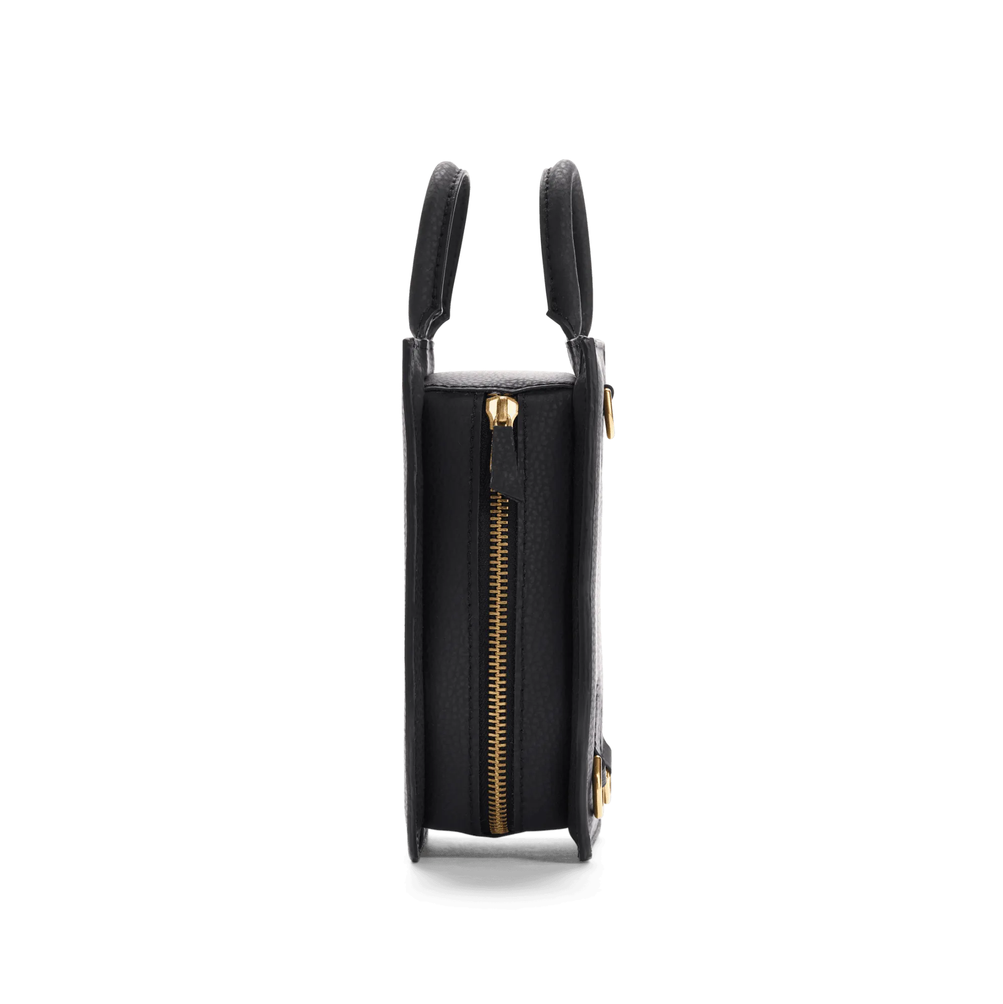 Mini Elay MIRUM® Leather Crossbody Bag | Black