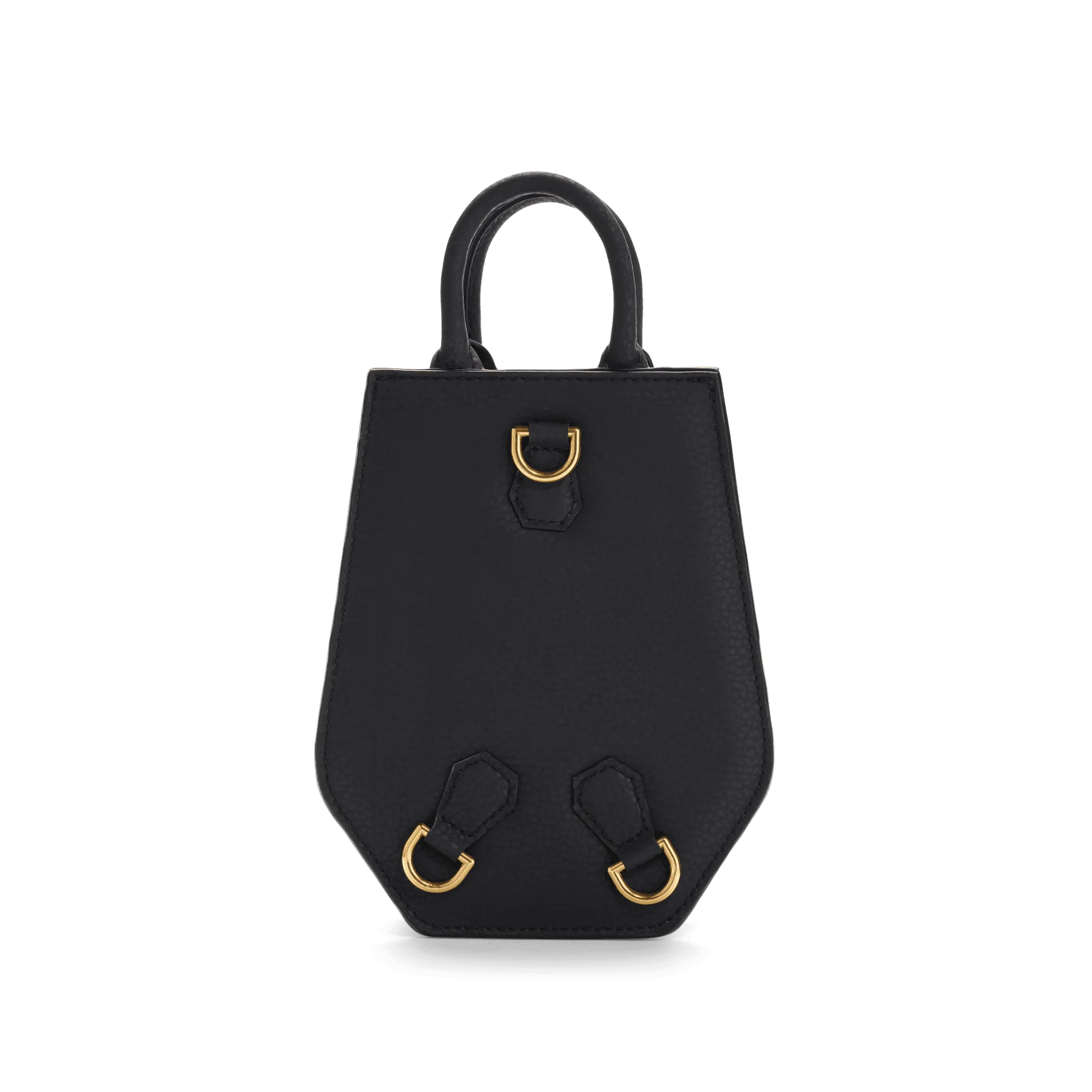 Mini Elay MIRUM® Leather Crossbody Bag | Black