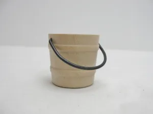 Miniature wood bucket