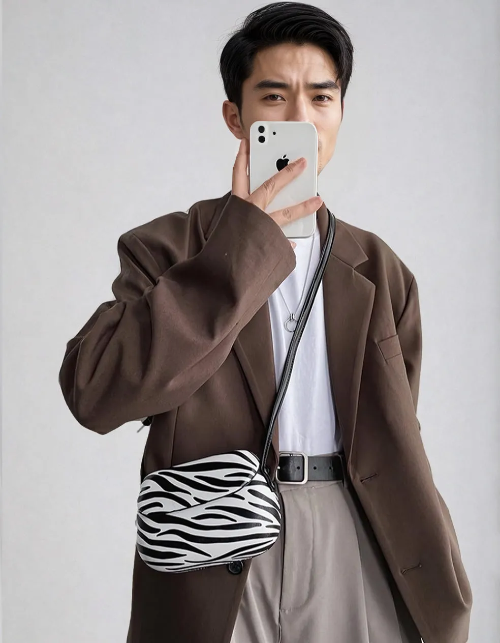 Minimal Rounded Mini Crossbody Bag