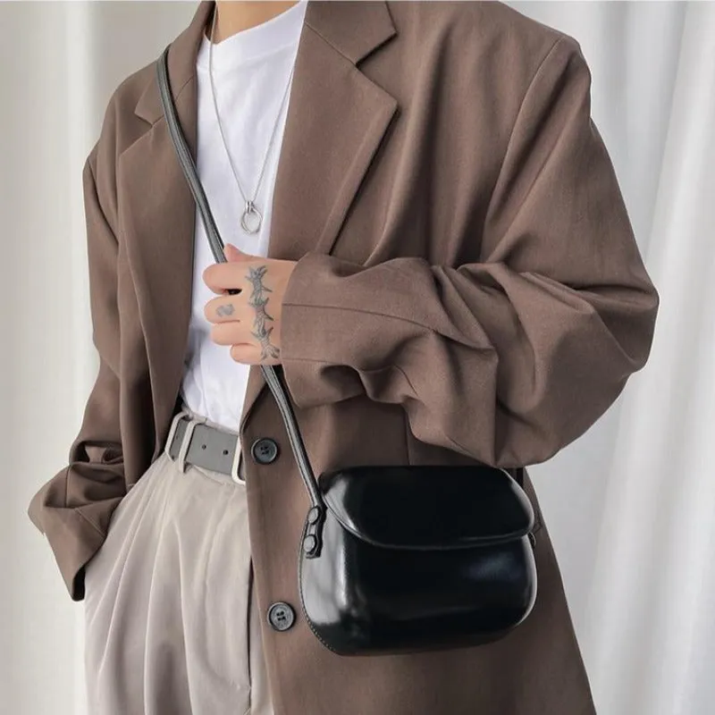 Minimal Rounded Mini Crossbody Bag