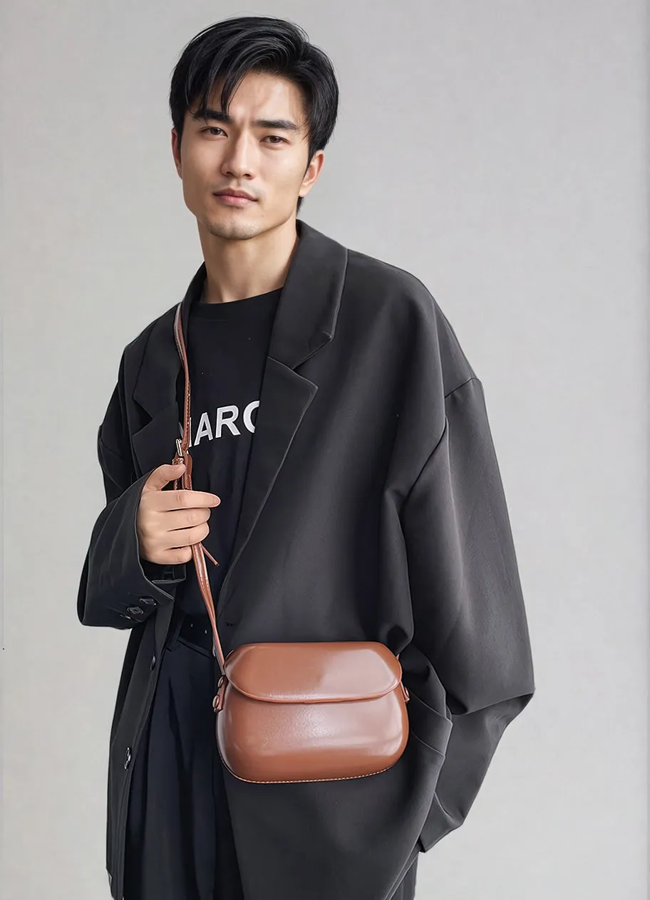 Minimal Rounded Mini Crossbody Bag