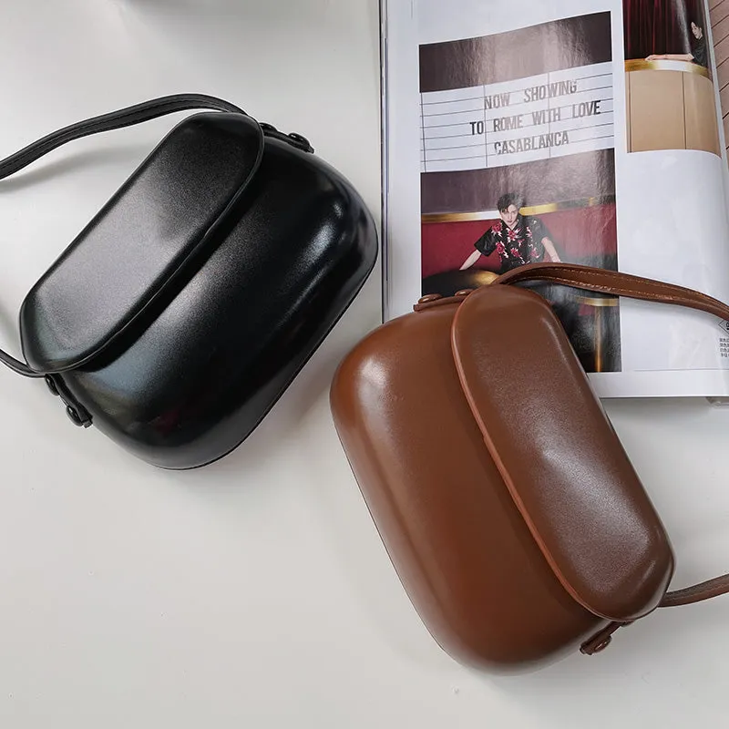 Minimal Rounded Mini Crossbody Bag