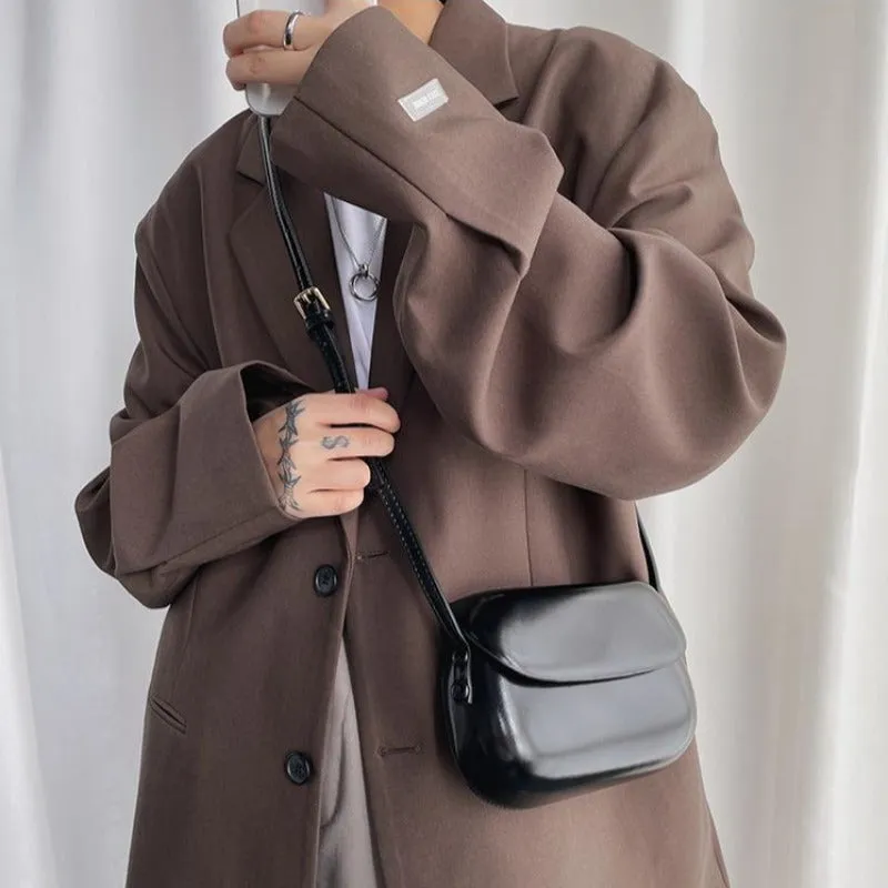 Minimal Rounded Mini Crossbody Bag