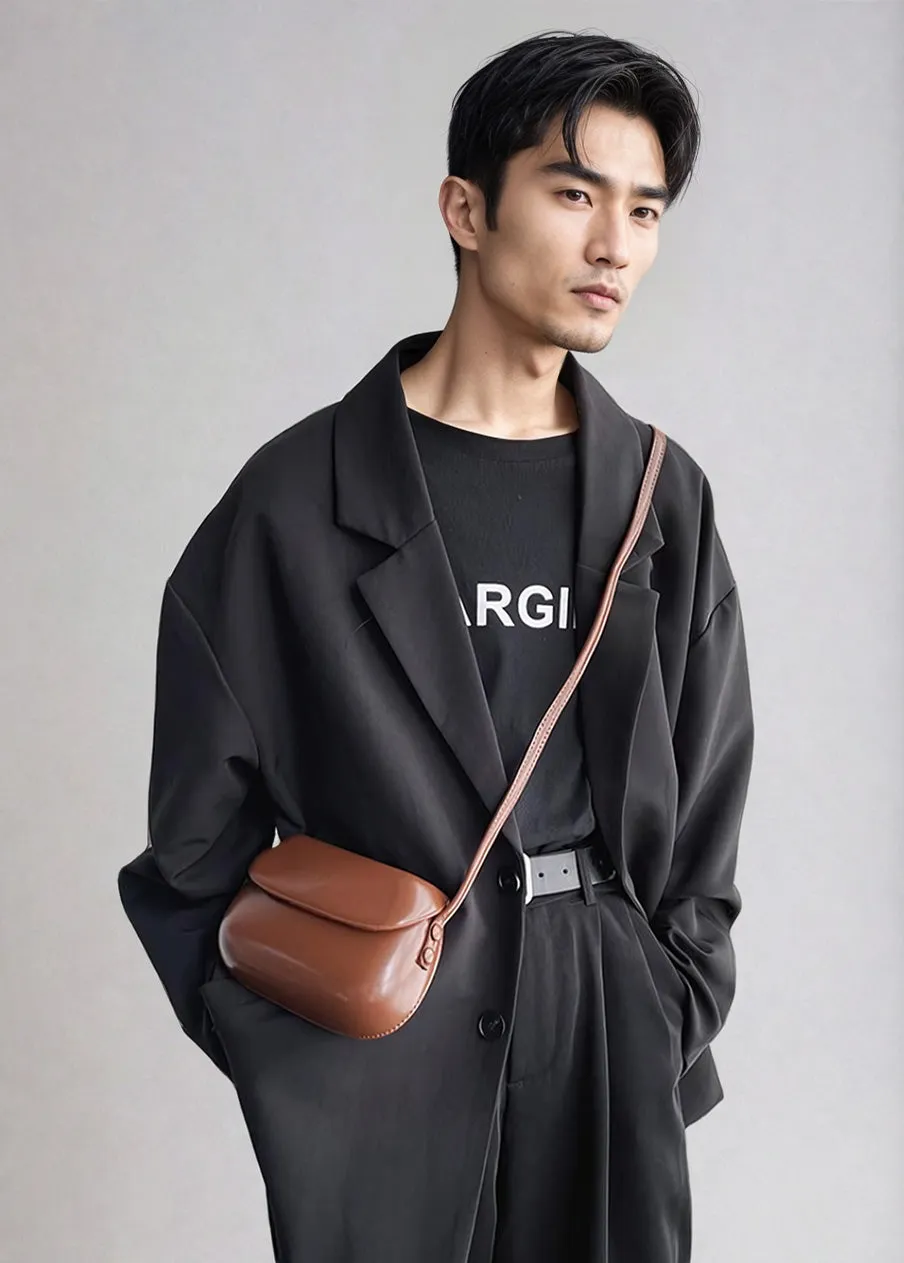 Minimal Rounded Mini Crossbody Bag