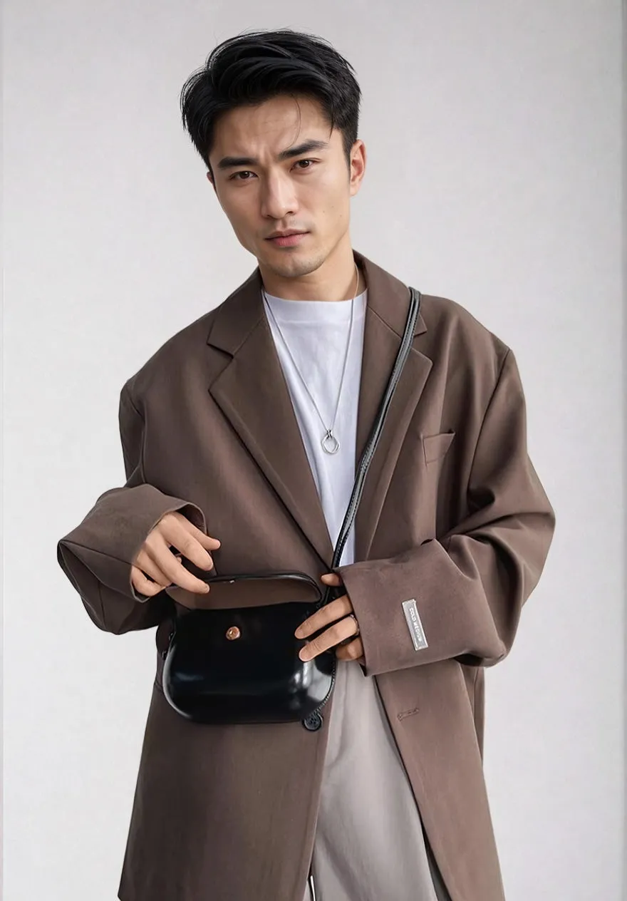 Minimal Rounded Mini Crossbody Bag