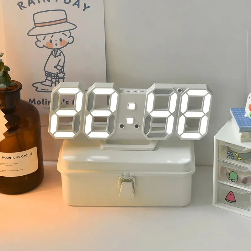 Minimalist Aesthetic Korean Digital Clock