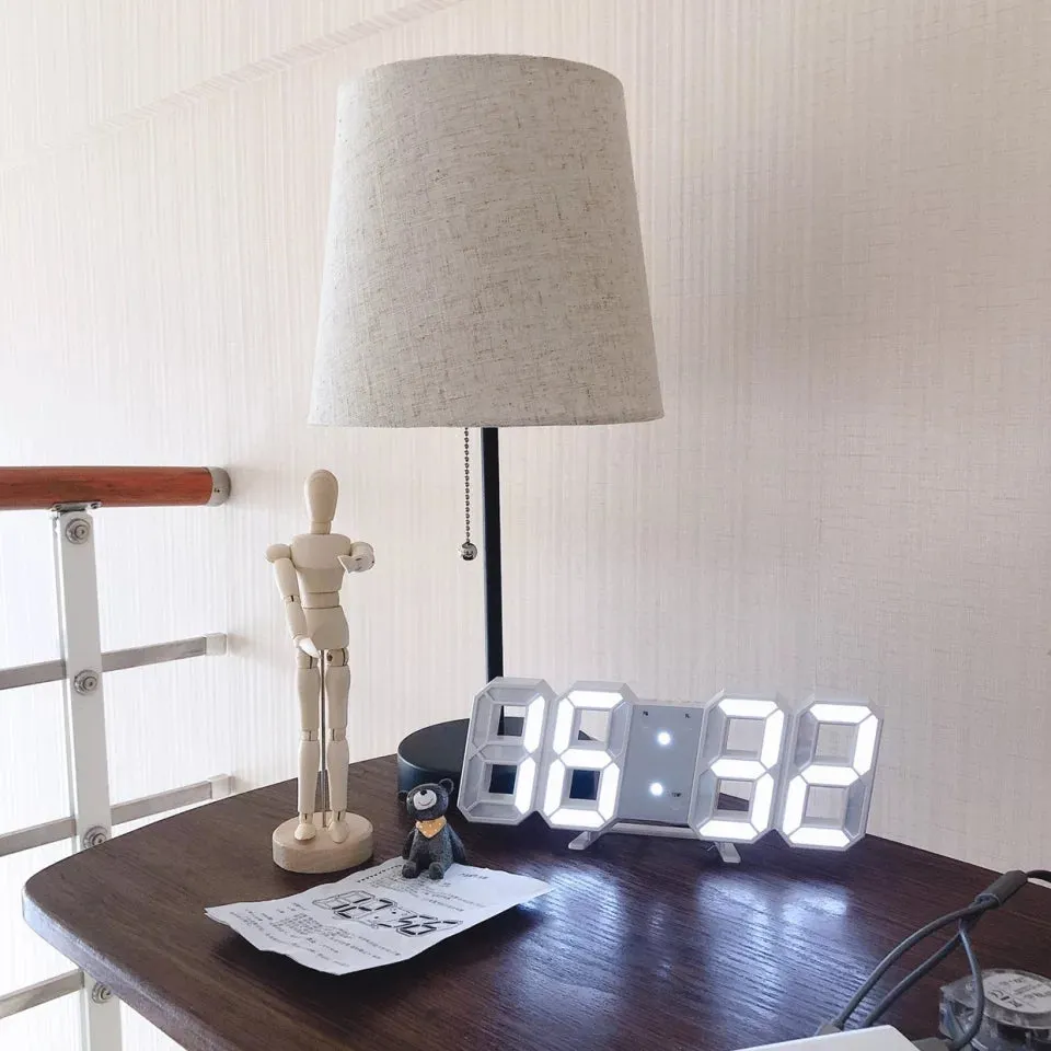 Minimalist Aesthetic Korean Digital Clock