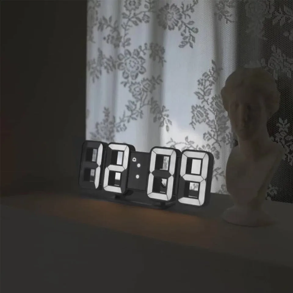 Minimalist Aesthetic Korean Digital Clock