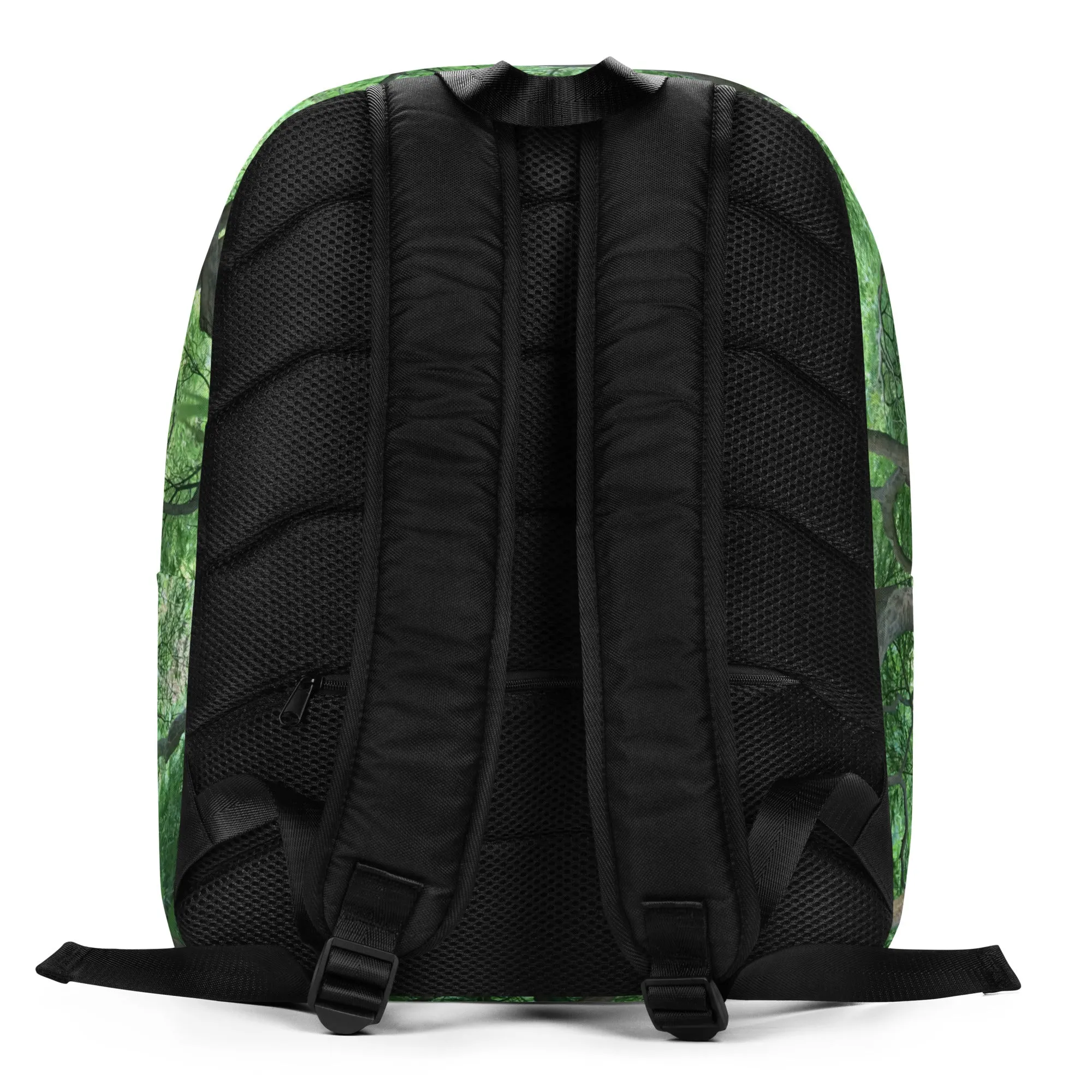 MINIMALIST BACKPACK : GREEN CASCADING JAPANESE MAPLE TREE