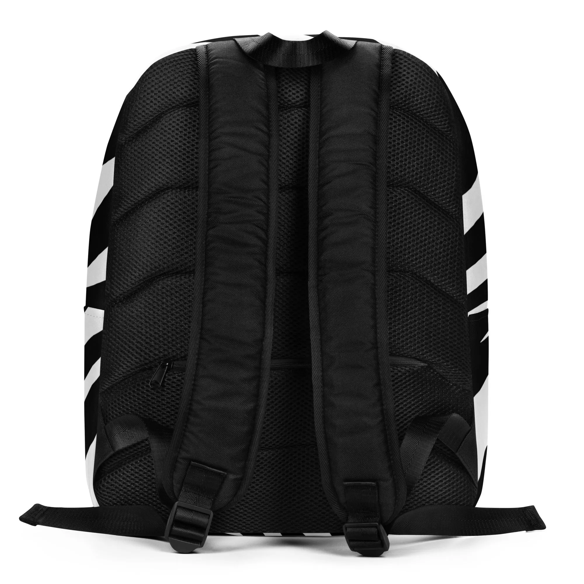Minimalist Backpack Zebra Print