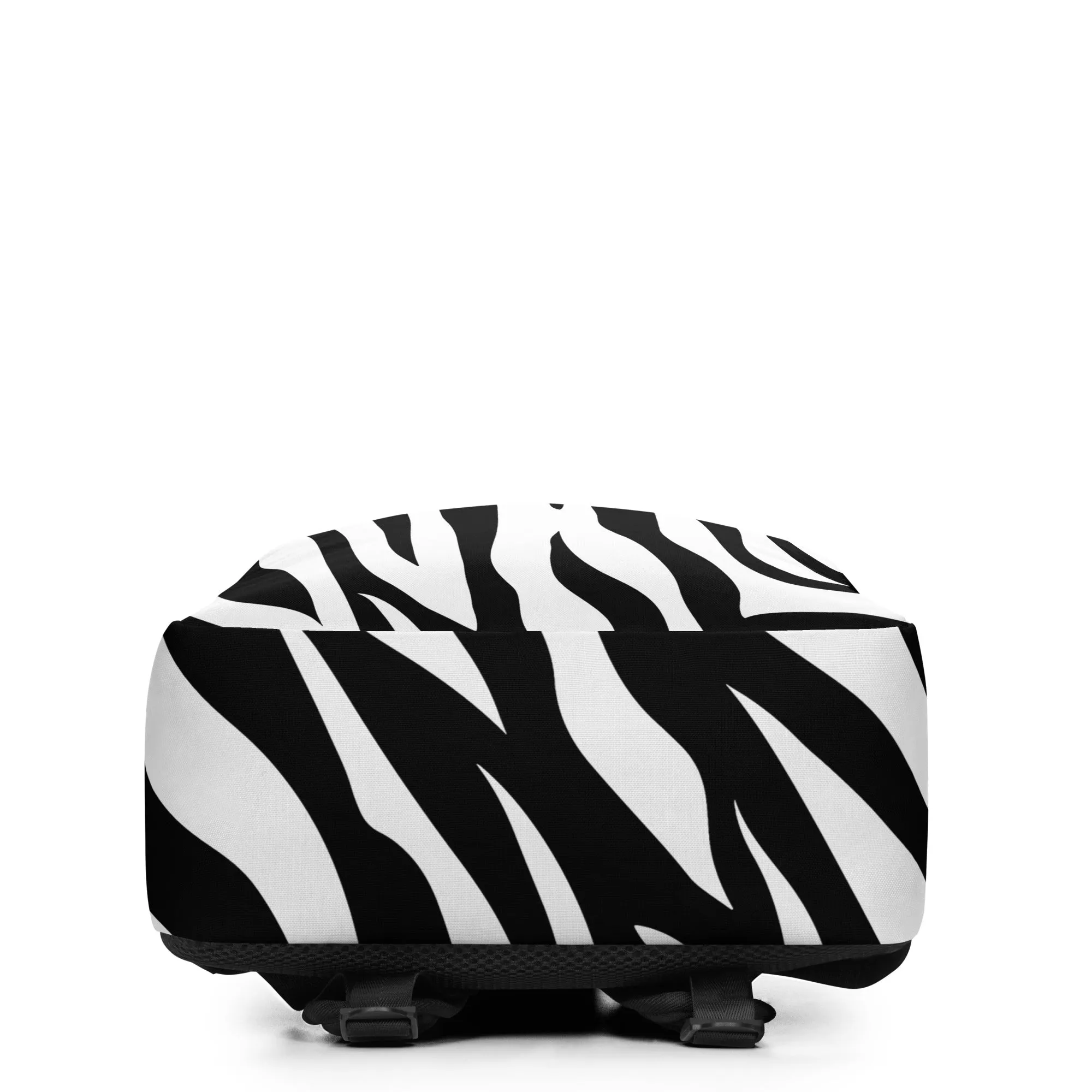 Minimalist Backpack Zebra Print