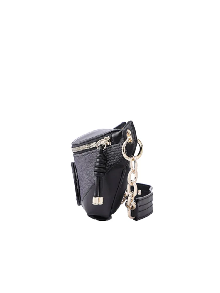 Minions Jacquard with Leather Belt Bag