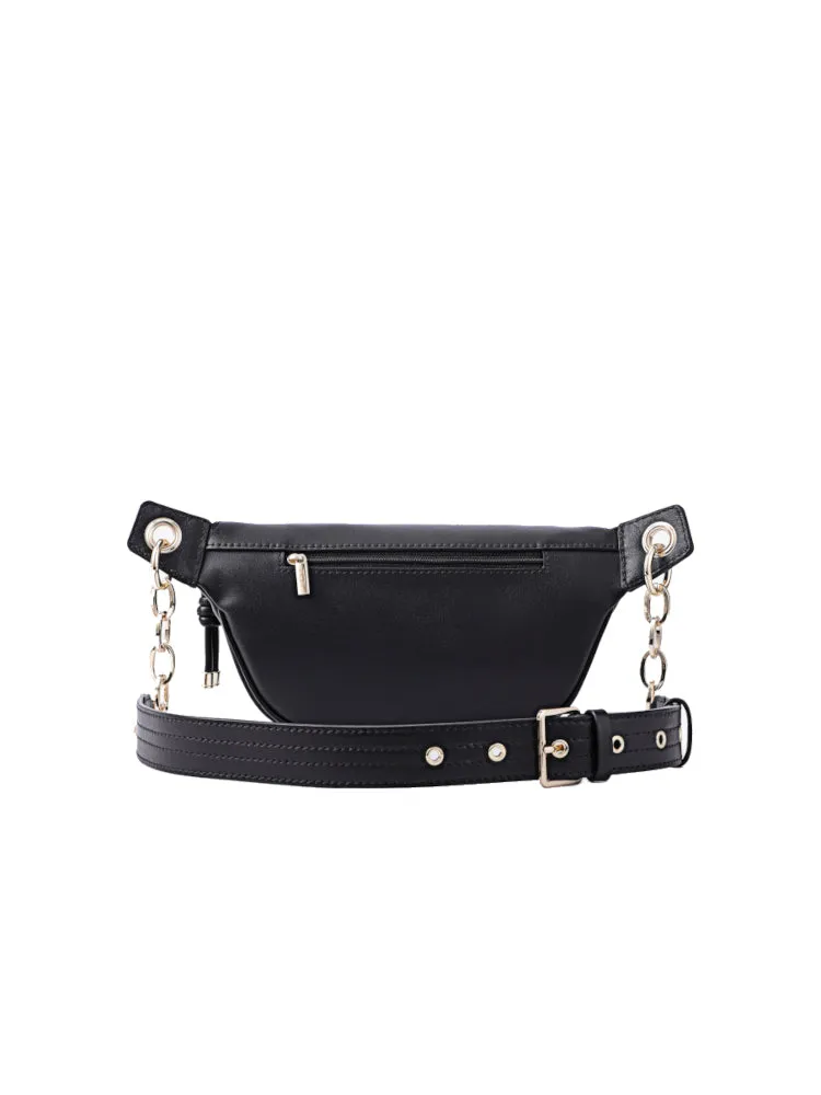 Minions Jacquard with Leather Belt Bag