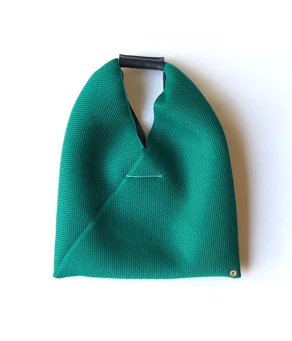 MM6 MAISON MARGIELA/MESH JAPANESE TOTE BAG MINI(GREEN)(1)