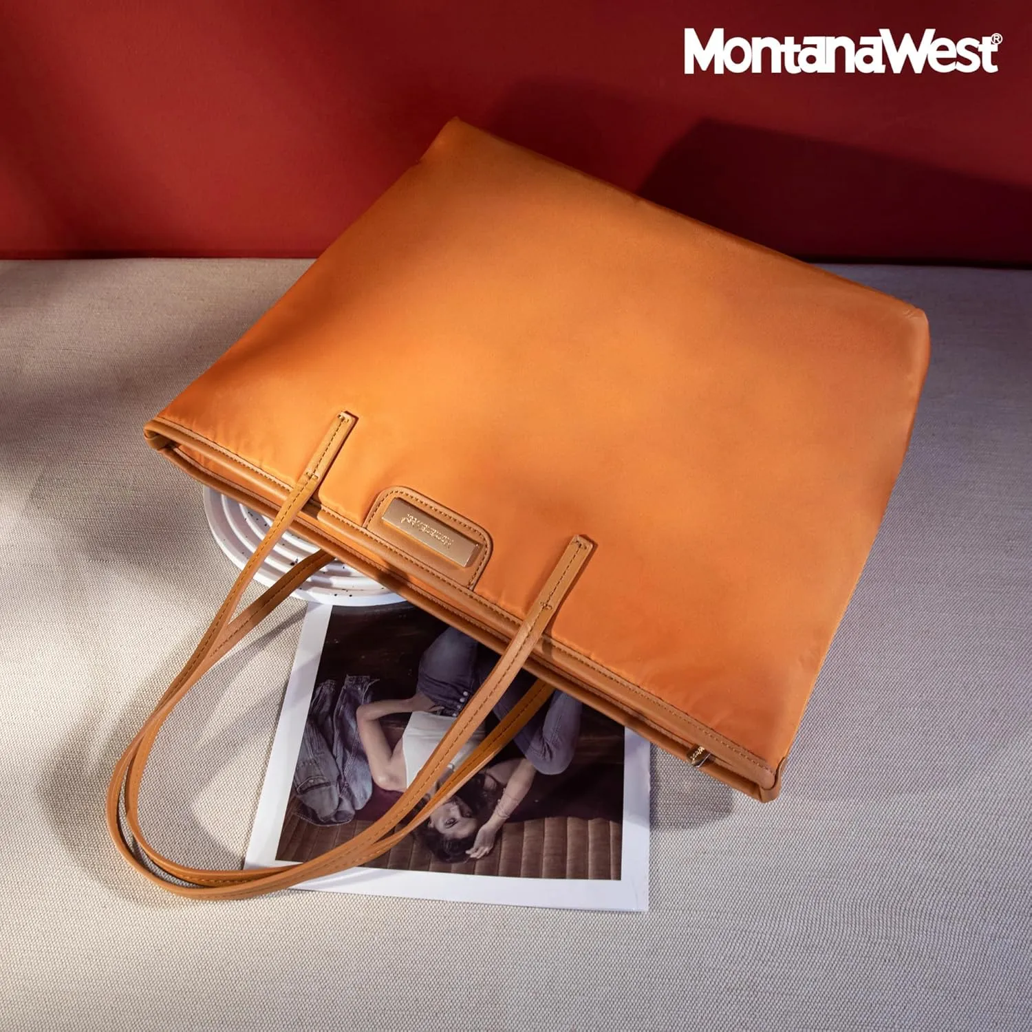 Montana West Nylon Tote Handbags Waterproof Shoulder Purse for Women