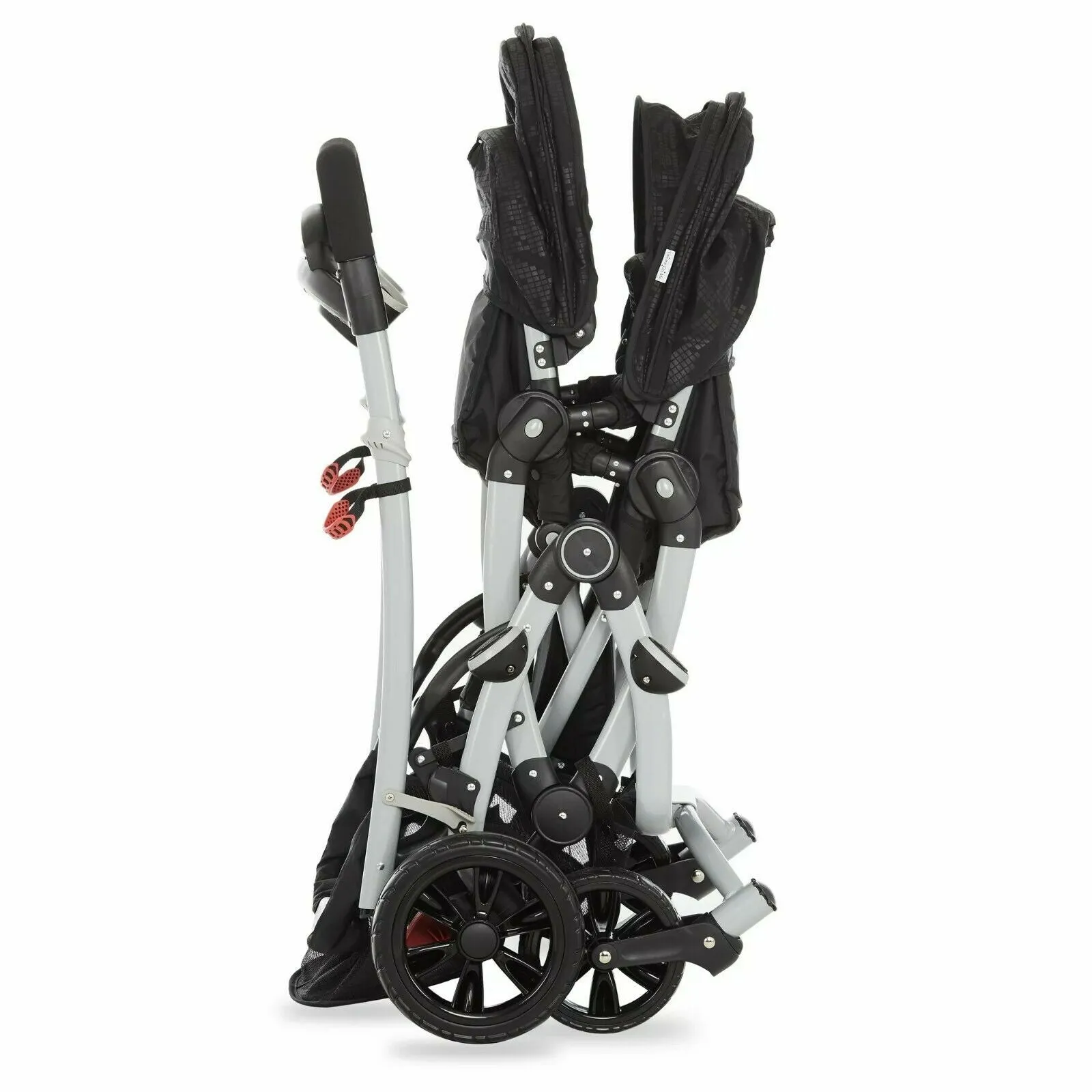 Multi-position Double Baby Stroller Lightweight Twin Toddler Foldable Travel