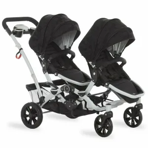 Multi-position Double Baby Stroller Lightweight Twin Toddler Foldable Travel