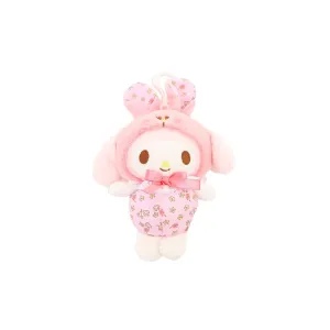 My Melody Flower Bunny Mascot Clip on