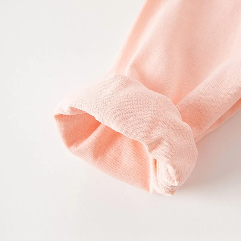 My Melody Long Sleeve Girl Bowknot Cuff Pink Tee