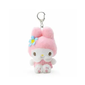 My Melody Plush Mascot Keychain :Flower