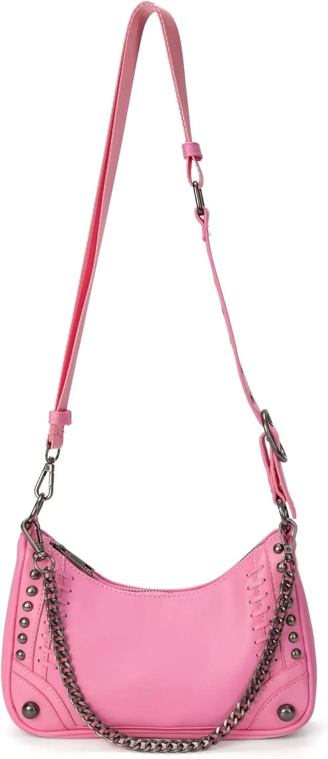 myfriday Crossbody Hobo Handbags for Women with Coin Purse Pouch, Soft Leather Designer Shoulder Bags - 2 Size Shoulder Strap