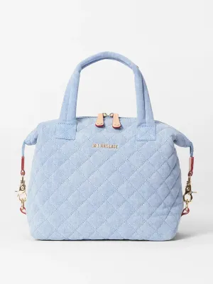 MZ Wallace Small Sutton Deluxe in True Light Denim