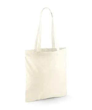 Natural - Recycled cotton tote