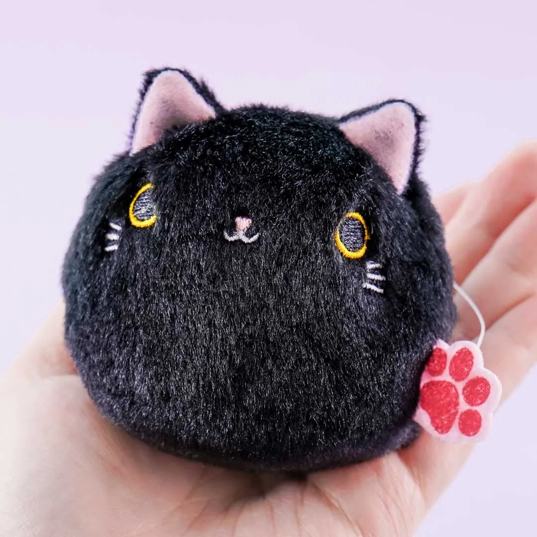 Neko Dango Furry Plushie - Kuro Neko / Mini