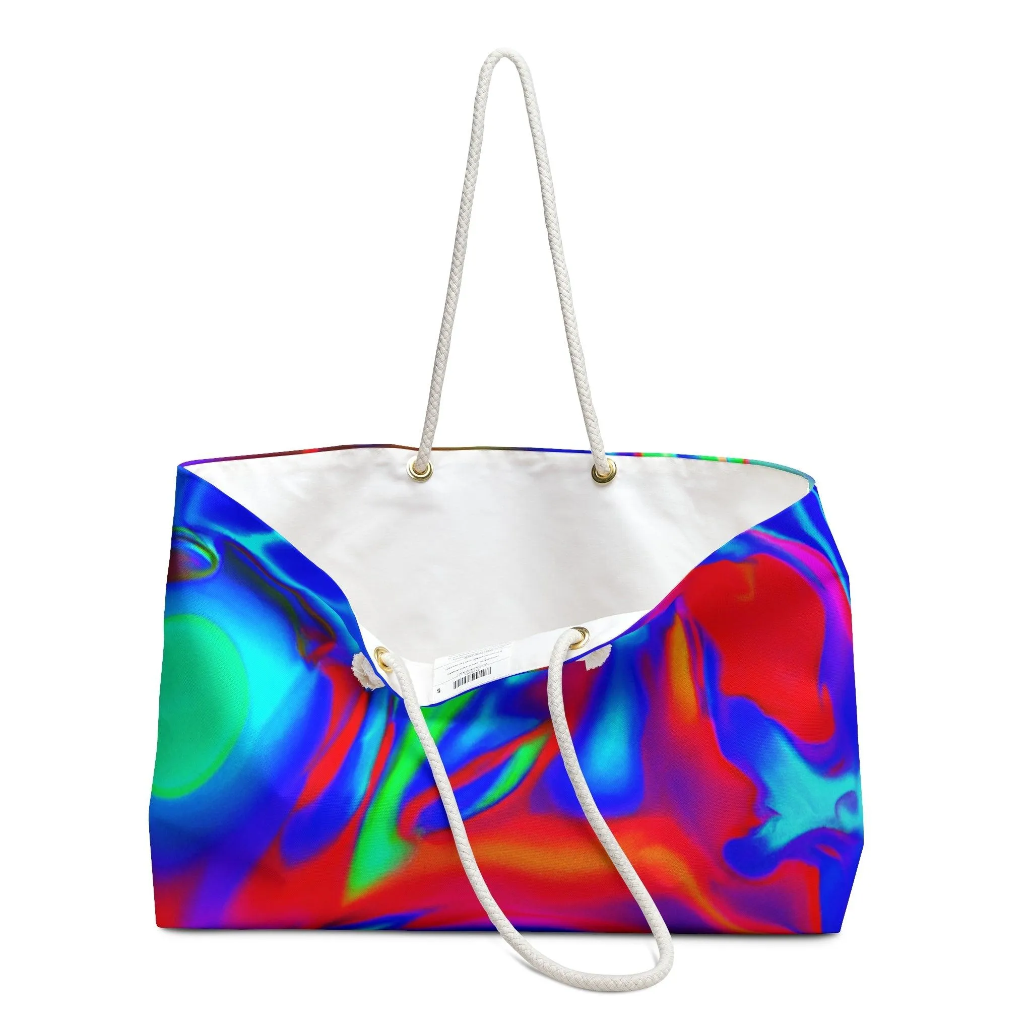 Neon Lava Weekender Bag