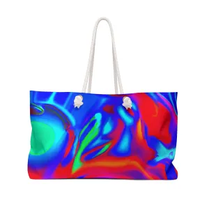 Neon Lava Weekender Bag